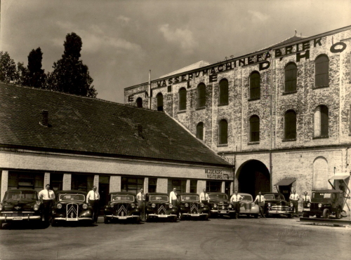 Alle vertegenwoordigers met auto - 1955