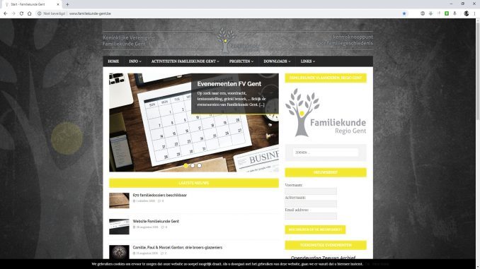 Nieuwe Website 2018