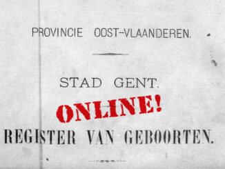 Registers burgerlijke stand Gent